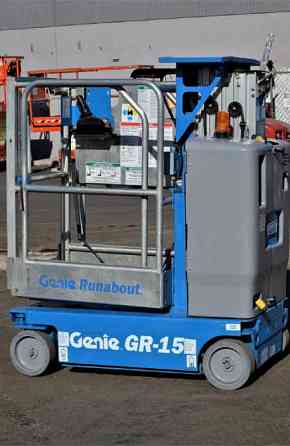 2011 Used GENIE GR15 Personnel Lift Chandler