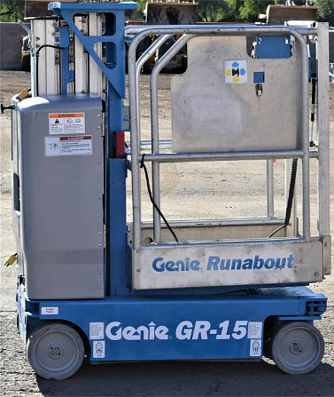 2011 Used GENIE GR15 Personnel Lift Chandler - photo 3