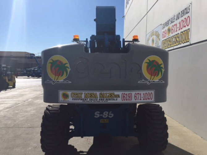 2014 Used Genie S85 Boom Lift San Diego - photo 4