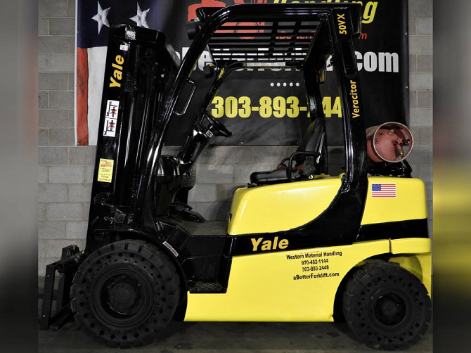 2017 Used YALE GLP050VX Forklift Commerce City - photo 3