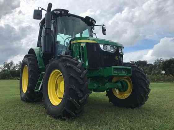 2020 Used John Deere 6110M Tractor Jacksonville, Florida