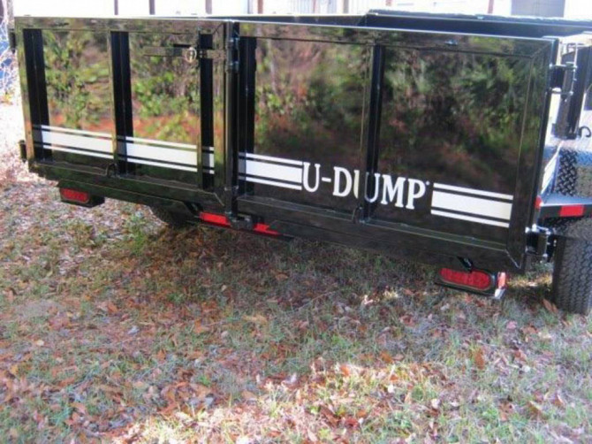 2021 A U-DUMP 7' X 12' 10k Low Pro Dump Trailer Ocala - photo 4