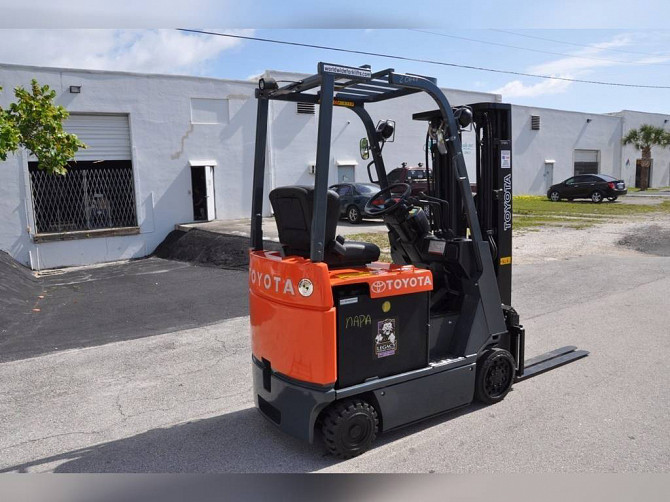 2009 Used TOYOTA 7FBCU15 Forklift Fort Lauderdale - photo 3