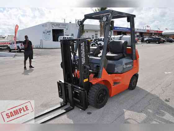 Used TOYOTA 7FGU15 Forklift Fort Lauderdale