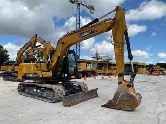 2019 Used SANY SY135C Excavator Miami