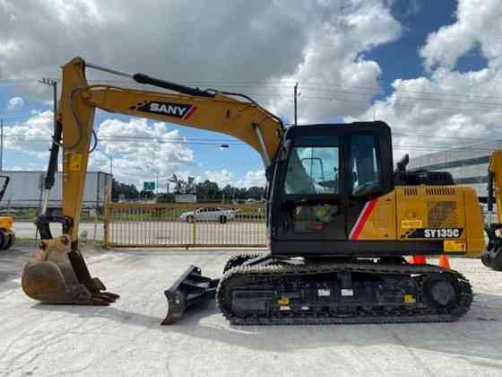 2019 Used SANY SY135C Excavator Miami