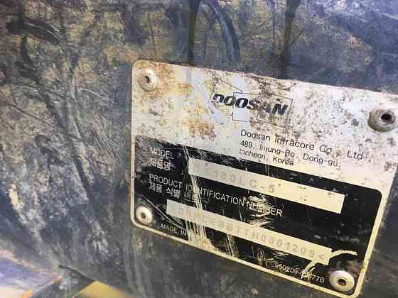 2017 Used DOOSAN DX180 LC-5 Excavator Pensacola
