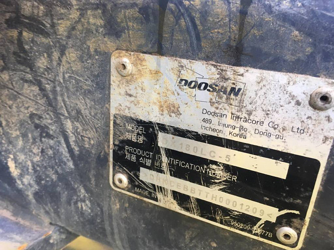 2017 Used DOOSAN DX180 LC-5 Excavator Pensacola - photo 3