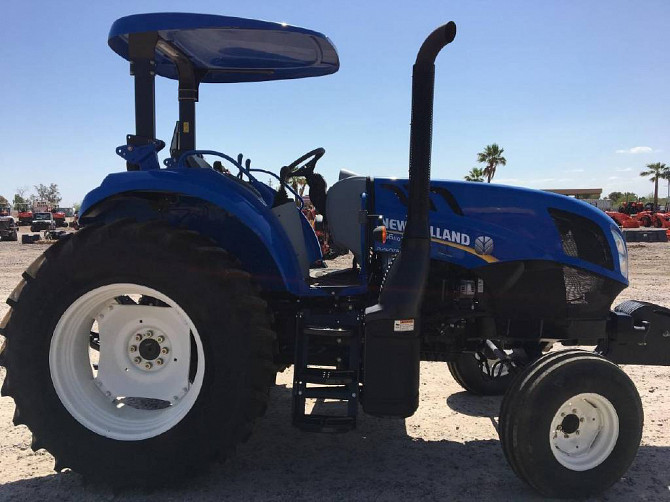 2016 Used NEW HOLLAND TS6.110 Compact Tractor Mesa - photo 2