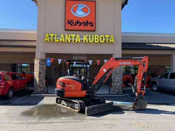 2018 Used Kubota KX040-4R1 Excavator Marietta