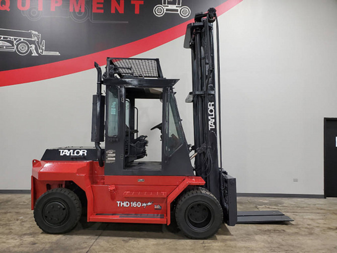 2007 Used TAYLOR THD160 Forklift Cary, Illinois - photo 1