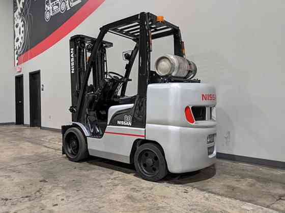 2013 Used NISSAN CF80 Forklift Cary, Illinois