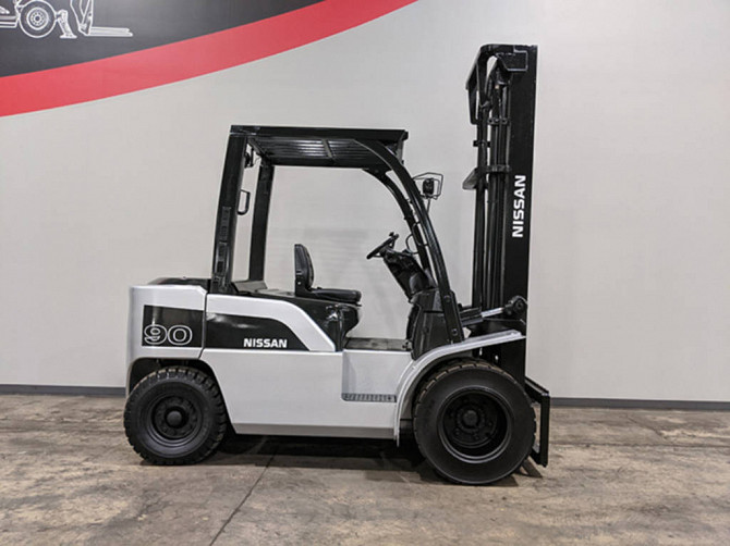 2009 Used NISSAN PD90 Forklift Cary, Illinois - photo 1