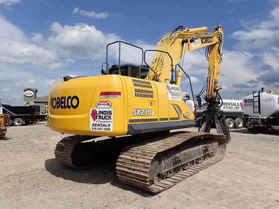 2014 Used KOBELCO SK210 LC Excavator Chicago