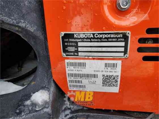 2020 Used KUBOTA KX040-4 Excavator Concord, New Hampshire