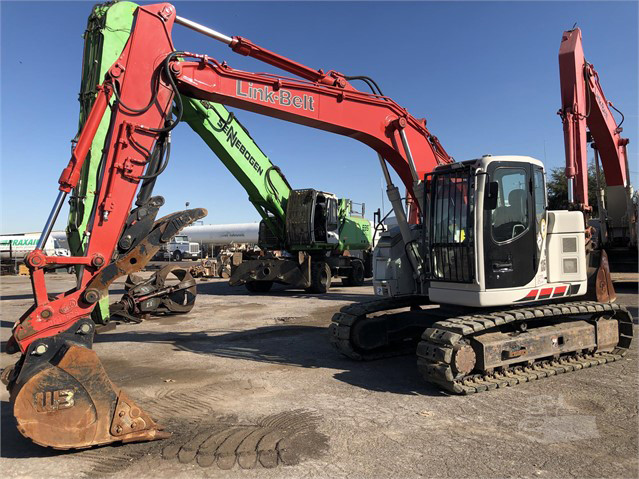 2011 Used LINK-BELT 135 SPIN ACE Excavator Placentia - photo 2