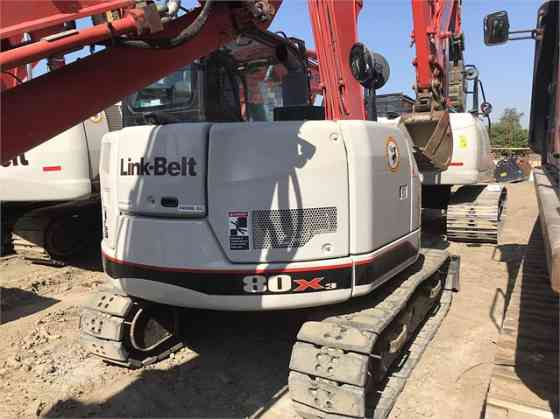 2014 Used LINK-BELT 80 X3 SPIN ACE Excavator Placentia