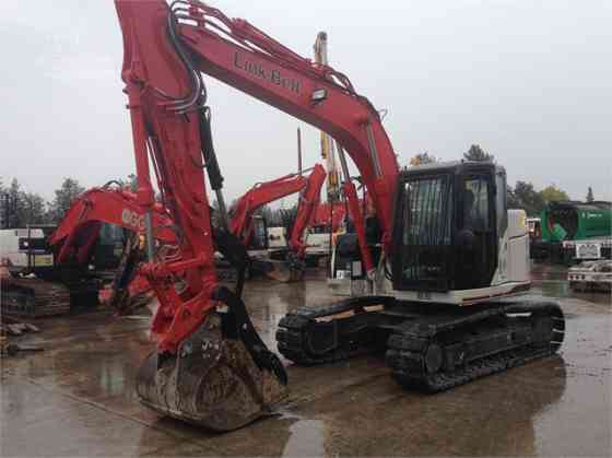 2014 Used LINK-BELT 145 X3 SPIN ACE Excavator Placentia