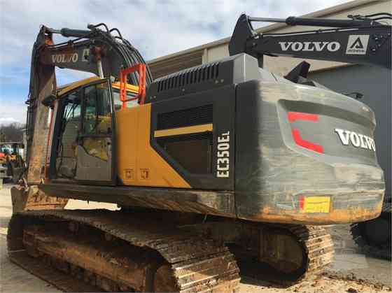 2017 Used VOLVO EC350EL Excavator Charlotte