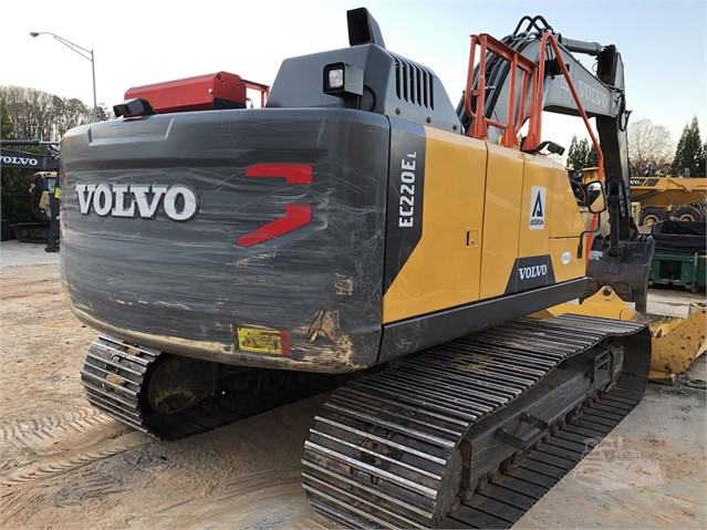 2018 Used VOLVO EC220EL Excavator Charlotte - photo 4