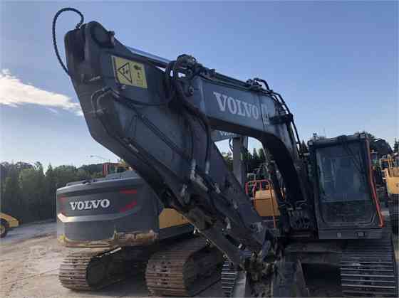 2017 Used VOLVO EC160EL Excavator Charlotte