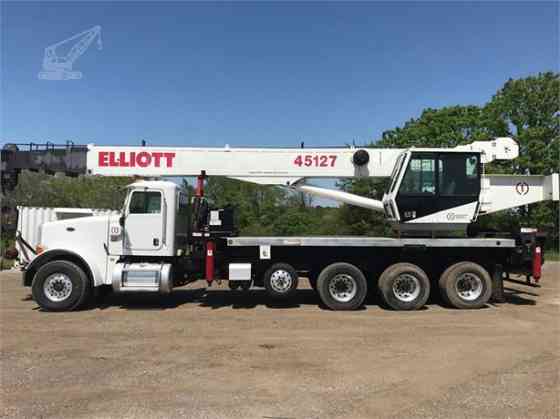 2014 ELLIOTT 45127 Truck-Mounted Crane On 2016 PETERBILT 367 Kansas City, Missouri