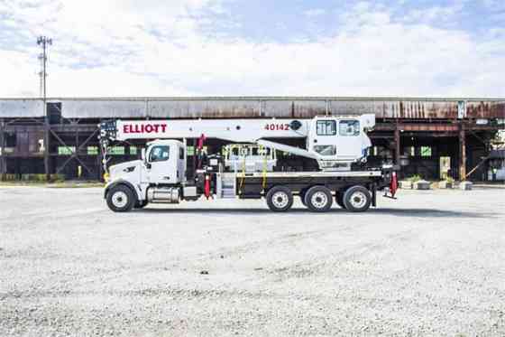 2019 ELLIOTT 40142R Truck-Mounted Crane On 2019 PETERBILT 567 Kansas City, Missouri