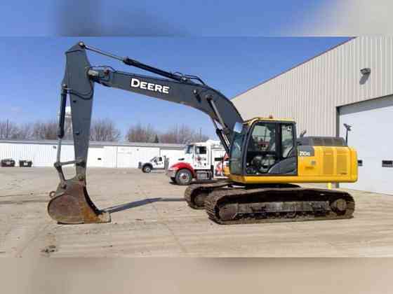 2014 Used DEERE 210G LC Excavator Fort Dodge