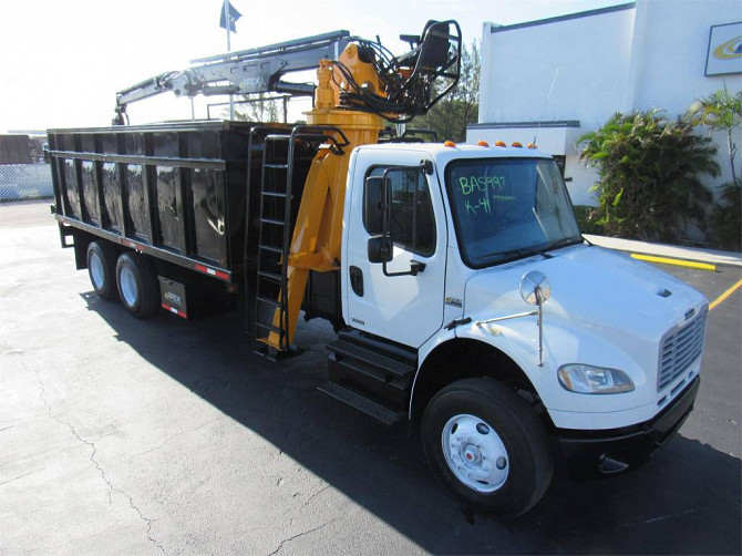 2011 Used FREIGHTLINER BUSINESS CLASS M2 106 Grapple Truck West Palm Beach - photo 1