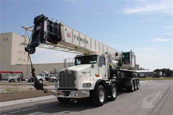 2016 Used TEREX CROSSOVER 8000 Crane MOUNTED ON 2016 KENWORTH T800 Houston