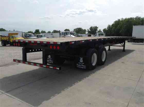 2021 Used DORSEY 48' SS Flatbed Trailer Des Moines, Iowa