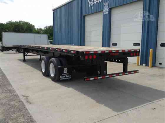 2021 Used DORSEY 48' SS Flatbed Trailer Des Moines, Iowa