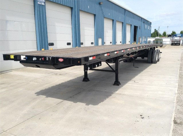 2021 Used DORSEY 48' SS Flatbed Trailer Des Moines, Iowa - photo 1