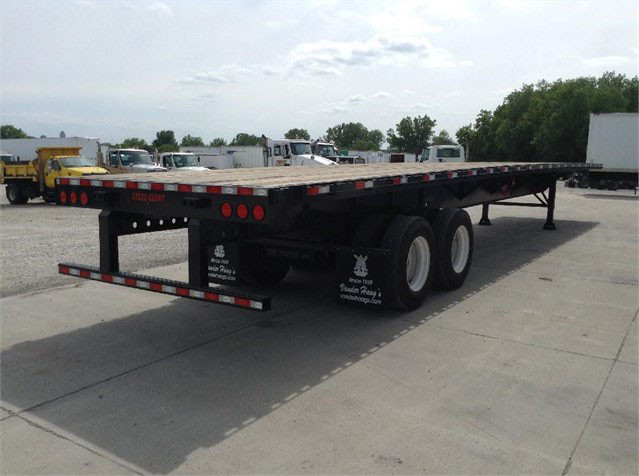 2021 Used DORSEY 48' SS Flatbed Trailer Des Moines, Iowa - photo 3