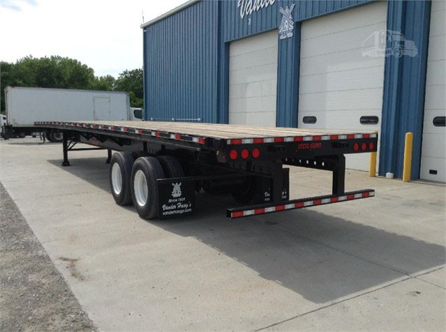 2021 Used DORSEY 48' SS Flatbed Trailer Des Moines, Iowa - photo 2