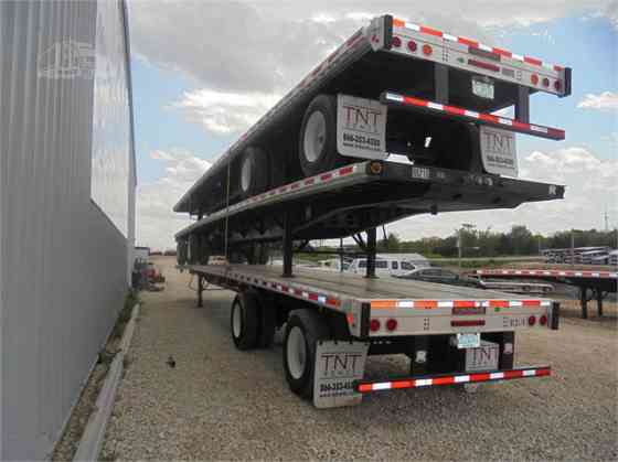 2019 Used FONTAINE 53X102 COMBO FLATBED WITH REAR AXLE SLIDE Pittsburgh