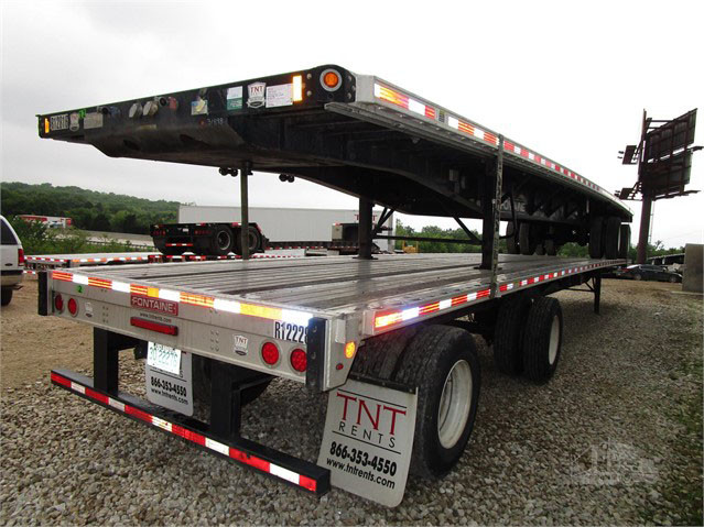 2019 Used FONTAINE 53X102 COMBO FLATBED W/ SUPERIOR SLIDE Pittsburgh - photo 1