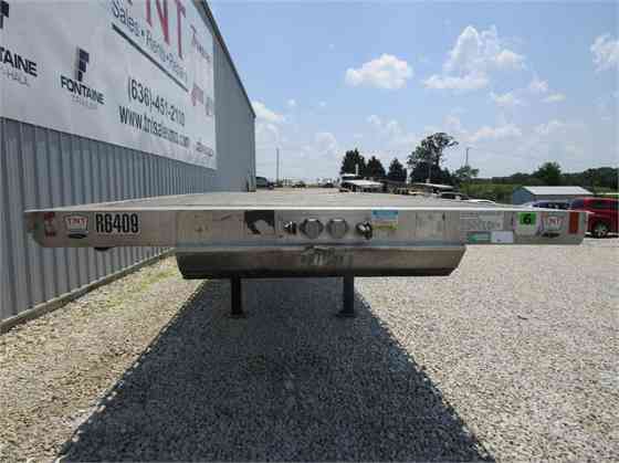 2016 Used FONTAINE 53X102 ALUMINUM FLATBED W/ RAS Pittsburgh