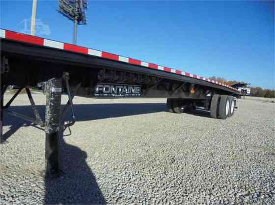 2022 New FONTAINE 48X102 Flatbed Trailer Pittsburgh