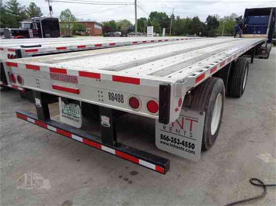 2015 Used FONTAINE 53X102 COMBO FLATBED W/ REAR AXLE SLIDE Pittsburgh