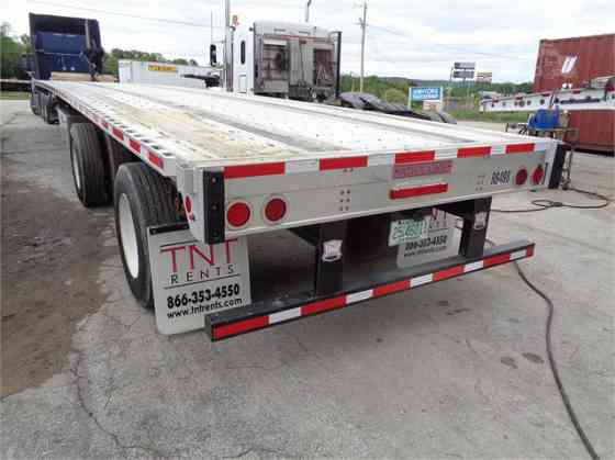 2015 Used FONTAINE 53X102 COMBO FLATBED W/ REAR AXLE SLIDE Pittsburgh