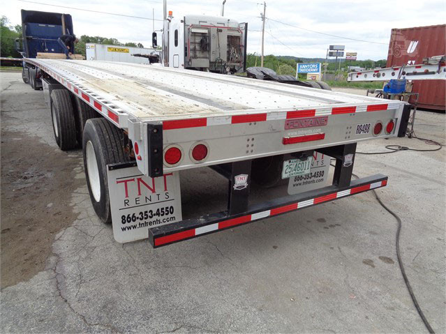 2015 Used FONTAINE 53X102 COMBO FLATBED W/ REAR AXLE SLIDE Pittsburgh - photo 3