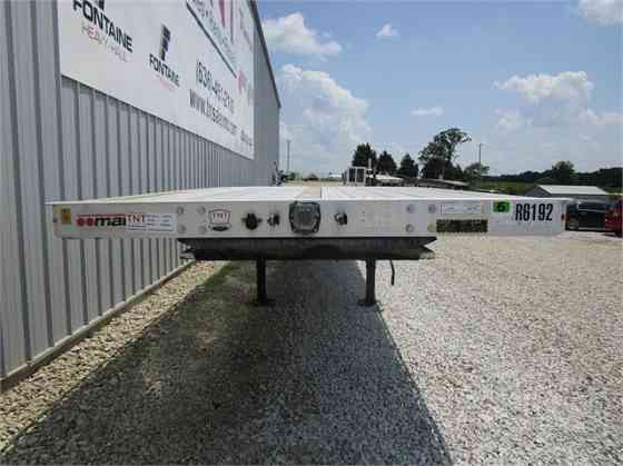 2015 Used MANAC 48X102 ALL ALUMINUM FLATBED TRAILER Pittsburgh