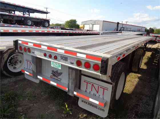 2013 Used MANAC 48X102 COMBO FLATBED TRAILER Pittsburgh