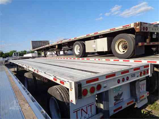 2013 Used MANAC 48X102 COMBO FLATBED TRAILER Pittsburgh