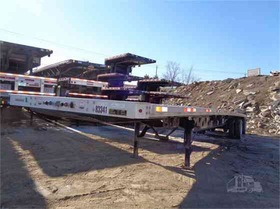 2012 Used MANAC 48X102 COMBO FLATBED TRAILER Pittsburgh