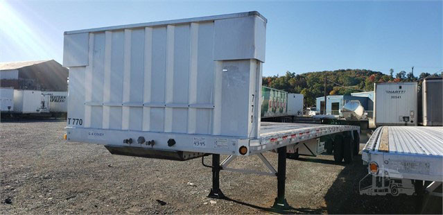2005 Used REITNOUER MAXMISER Flatbed Trailer Pittsburgh - photo 3