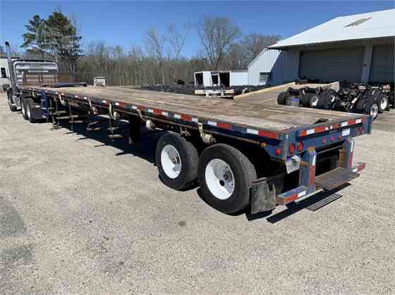2007 Used FONTAINE 48' CLOSED SLIDING TANDEM AXLE FLATBED Longview, Texas