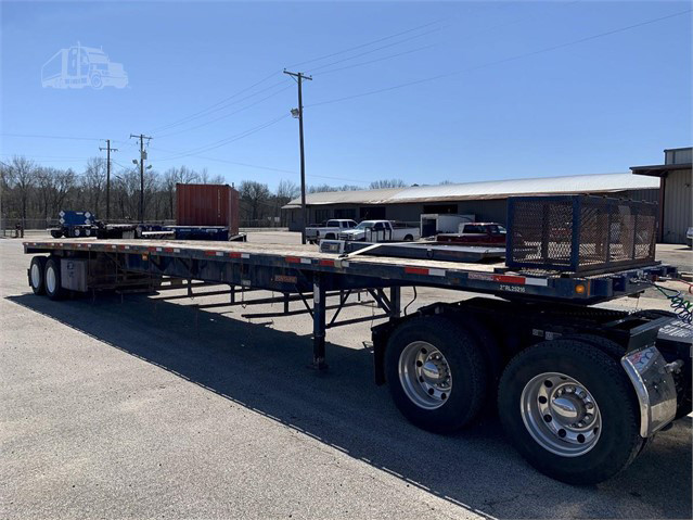 2007 Used FONTAINE 48' CLOSED SLIDING TANDEM AXLE FLATBED Longview, Texas - photo 3