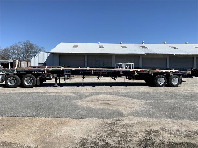 2007 Used FONTAINE 48' CLOSED SLIDING TANDEM AXLE FLATBED Longview, Texas - photo 4